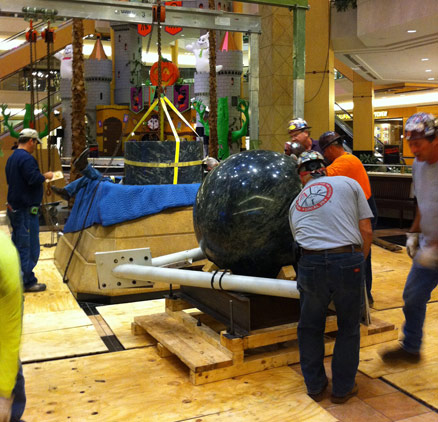 Somerset Mall Kugel Ball Facelift